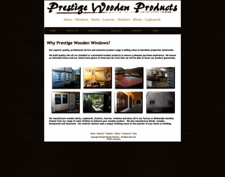 Prestigewoodenproducts.com thumbnail