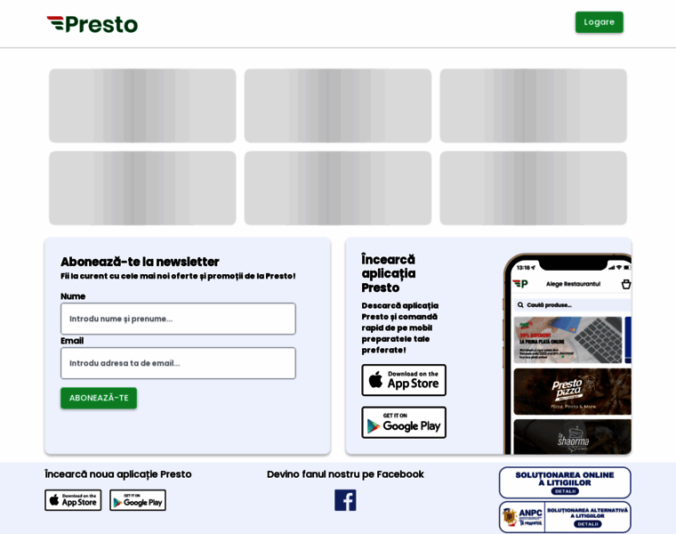 Presto-pizza.ro thumbnail Presto-pizza.ro thumbnail