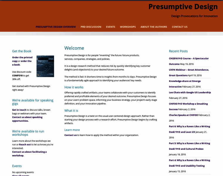 Presumptivedesign.com thumbnail