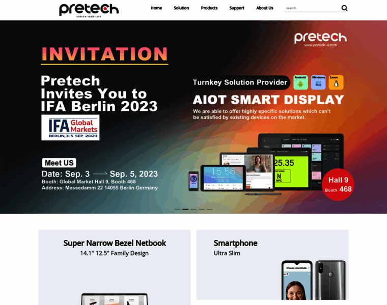 Pretech-e.com thumbnail