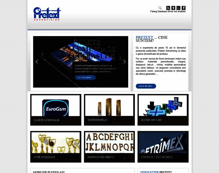 Pretext-advertising.com thumbnail