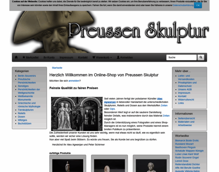 Preussen-skulptur.de thumbnail