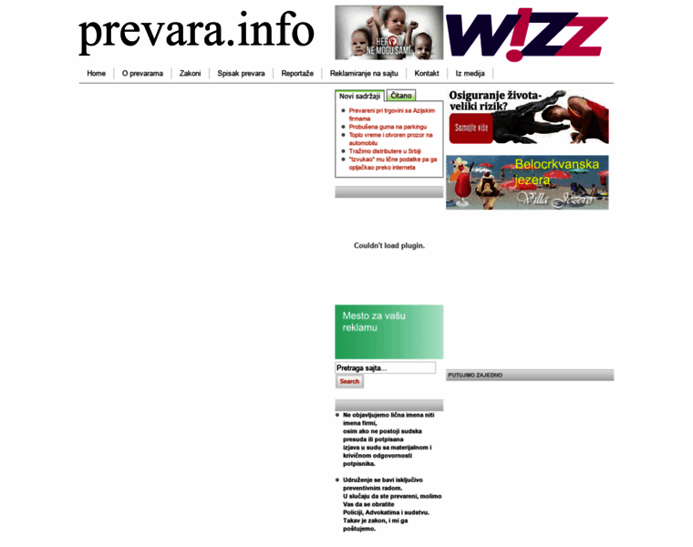Prevara.info thumbnail