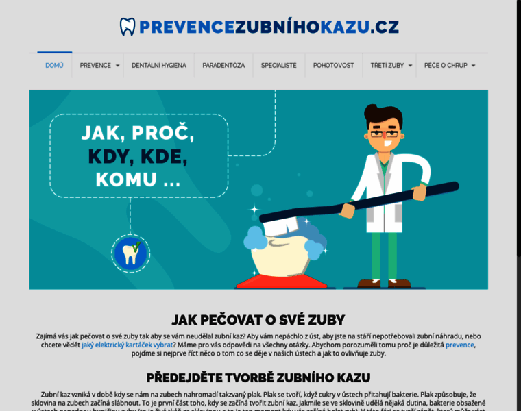 Prevencezubnihokazu.cz thumbnail