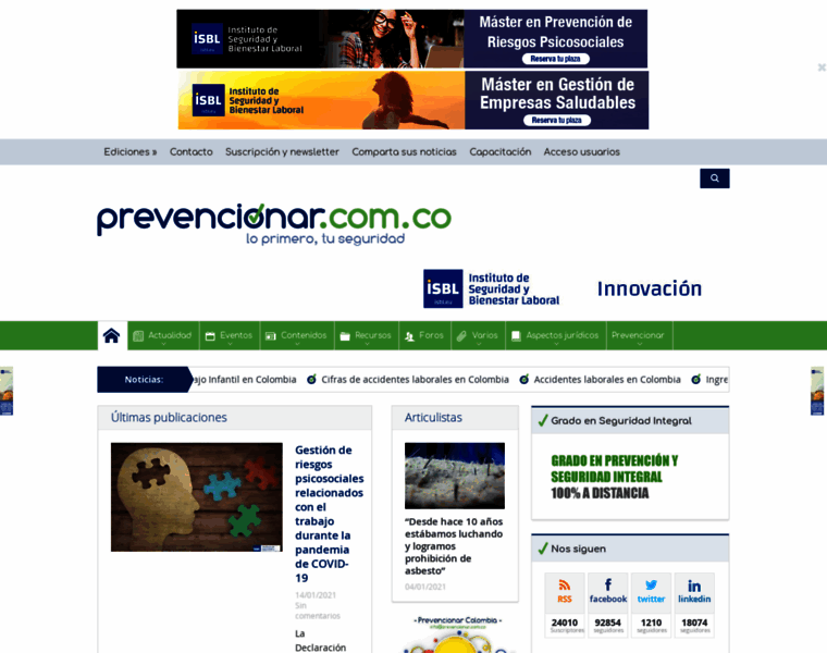 Prevencionar.com.co thumbnail
