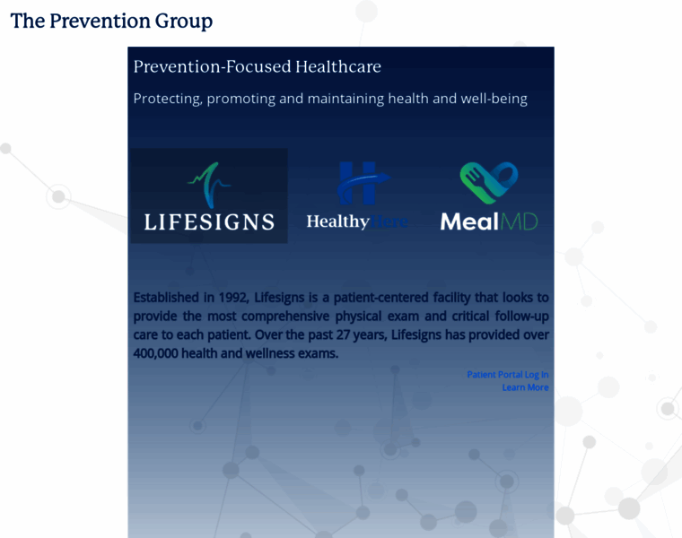 Preventiongroup.com thumbnail