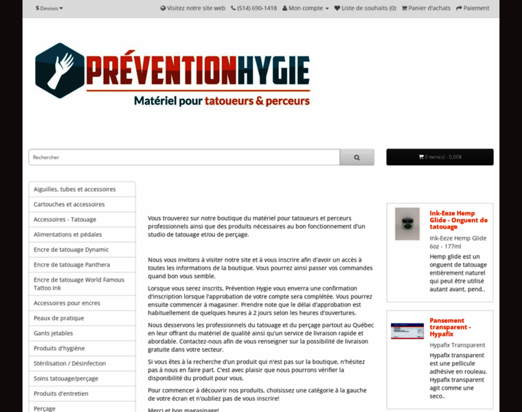 Preventionhygie.com thumbnail