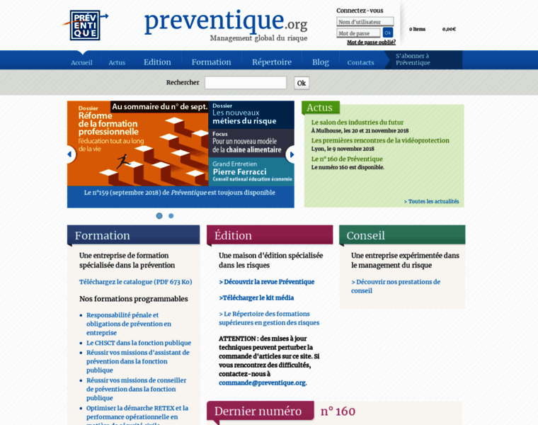 Preventique.org thumbnail
