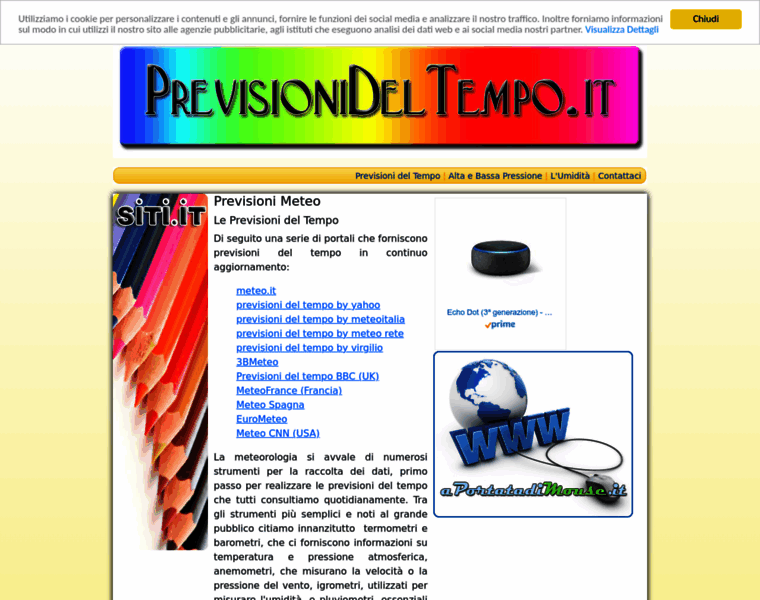 Previsionideltempo.it thumbnail