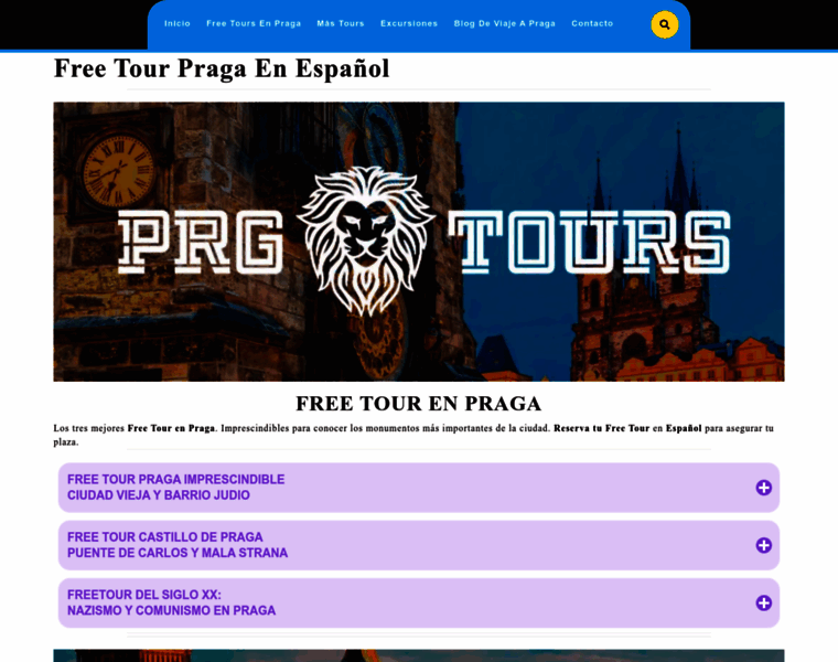 Prgtourspraga.com thumbnail