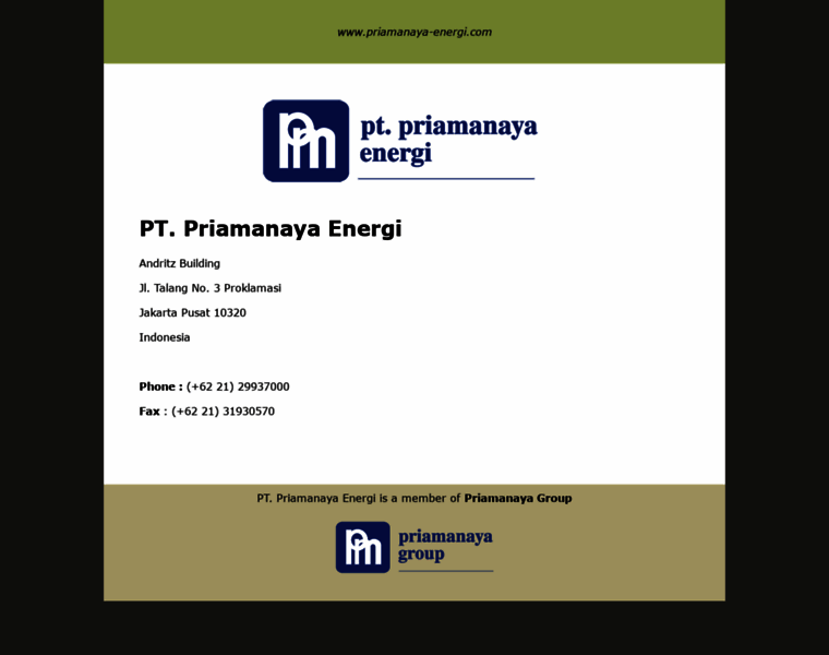 Priamanaya-energi.com thumbnail