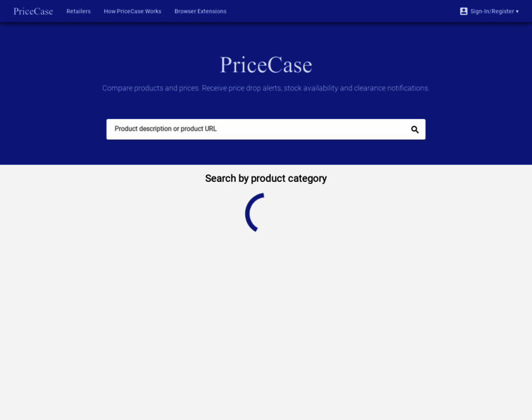 Pricecase.com thumbnail
