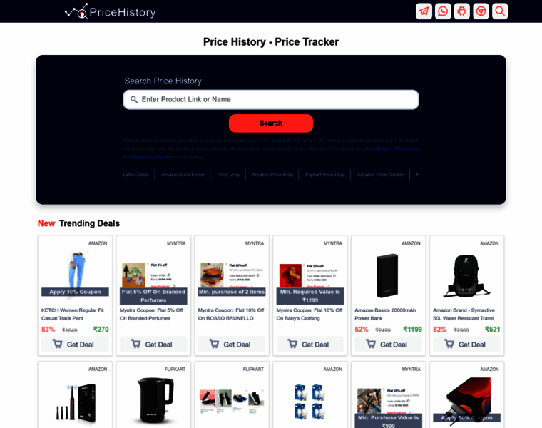 Pricehistory.app thumbnail Pricehistory.app thumbnail
