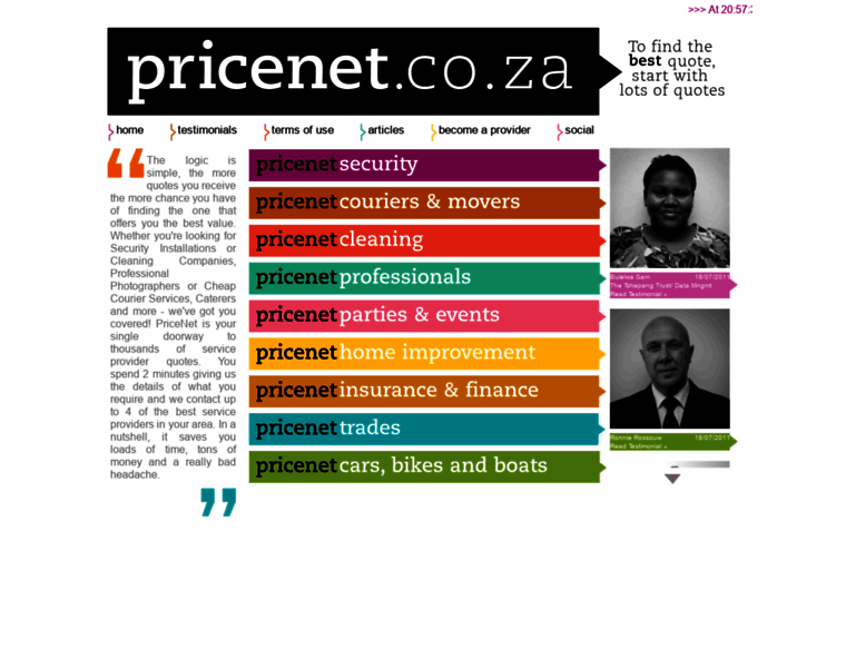 Pricenet.co.za thumbnail
