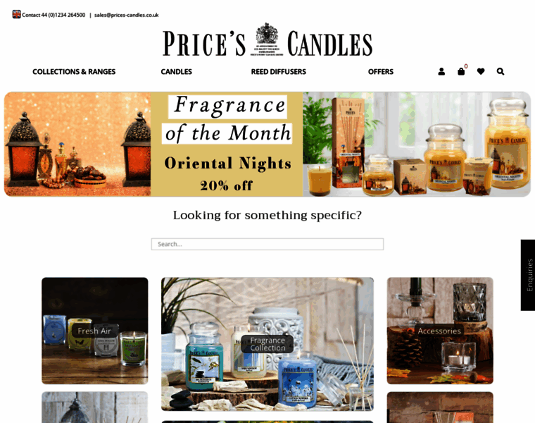 Prices-candles.co.uk thumbnail