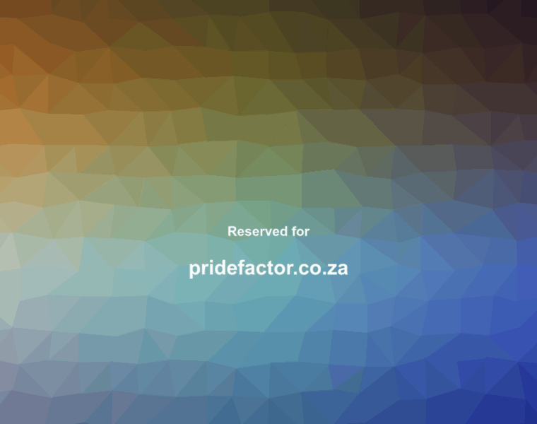 Pridefactor.co.za thumbnail