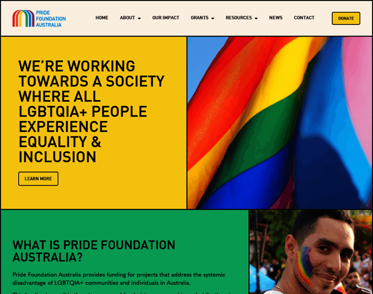 Pridefoundation.org.au thumbnail