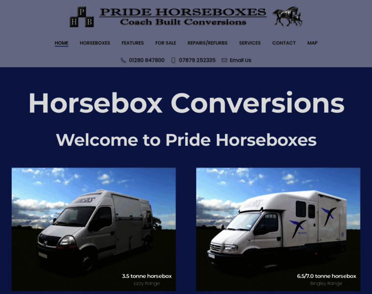 Pridehorseboxes.co.uk thumbnail