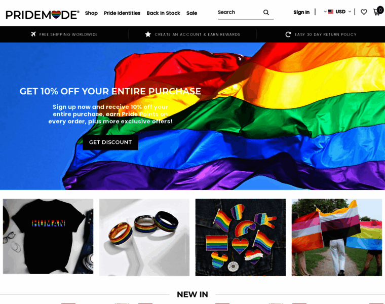 Pridemode.com thumbnail