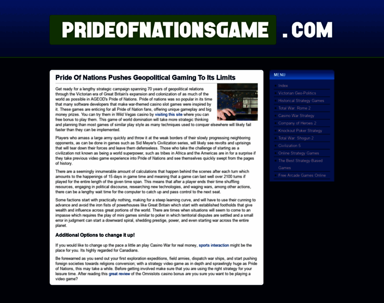 Prideofnationsgame.com thumbnail