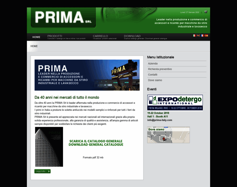 Prima-italy.com thumbnail