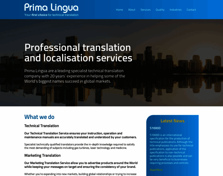 Primalingua.com thumbnail