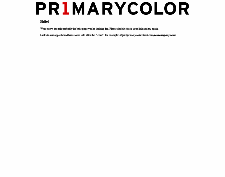 Primarycolorclient.com thumbnail