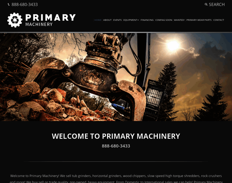 Primarymachinery.com thumbnail
