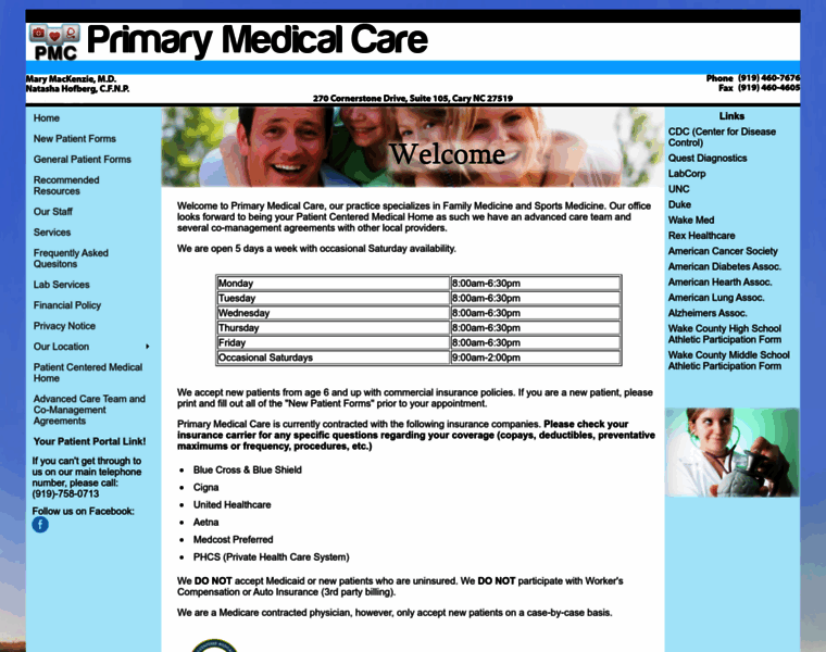 Primarymedcare.com thumbnail