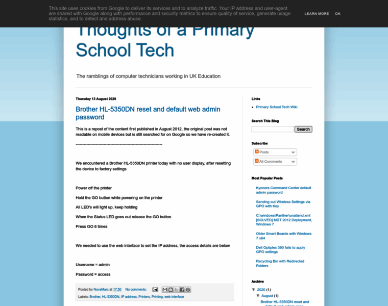 Primaryschooltech.co.uk thumbnail