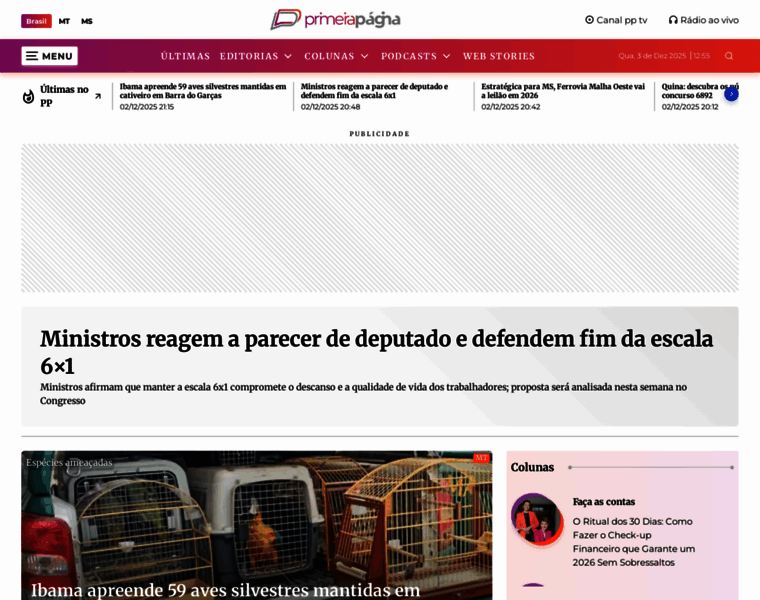 Primeirapagina.com.br thumbnail