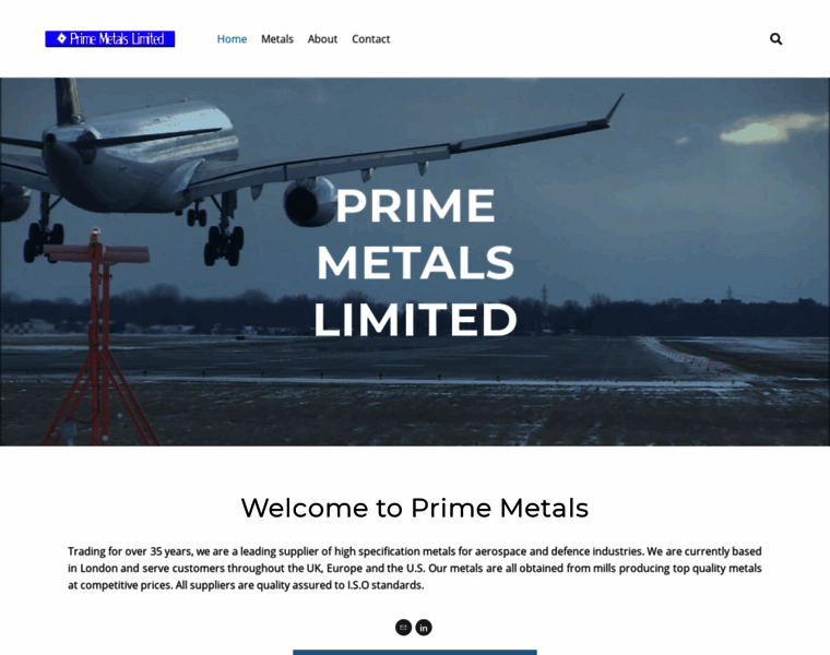 Primemetals.co.uk thumbnail