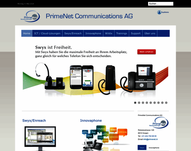 Primenet.ch thumbnail