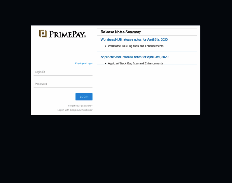 Primepaycal.payrollservers.us thumbnail