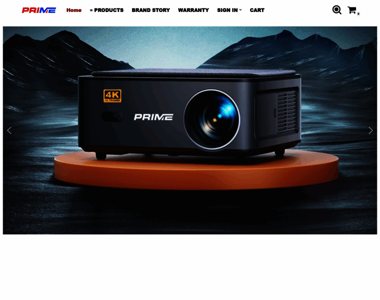 Primeprojector.in thumbnail