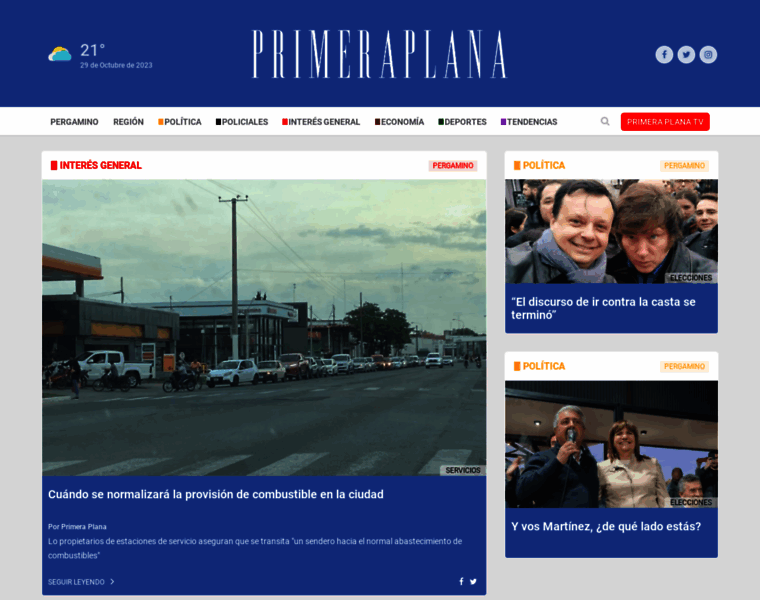 Primeraplana.com.ar thumbnail