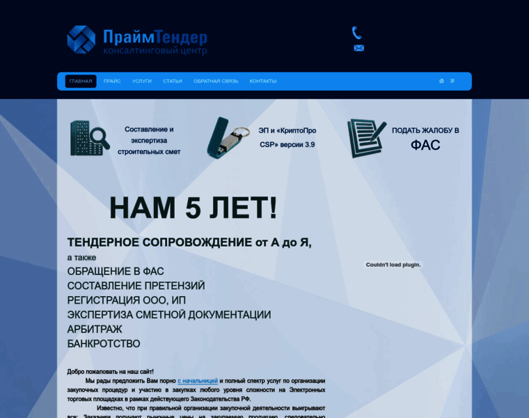 Primetender.ru thumbnail