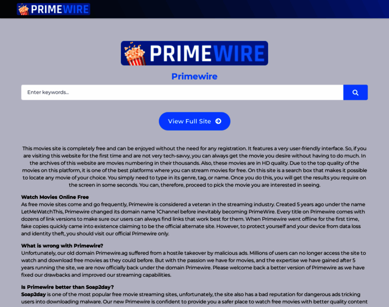 Primewire.quest thumbnail