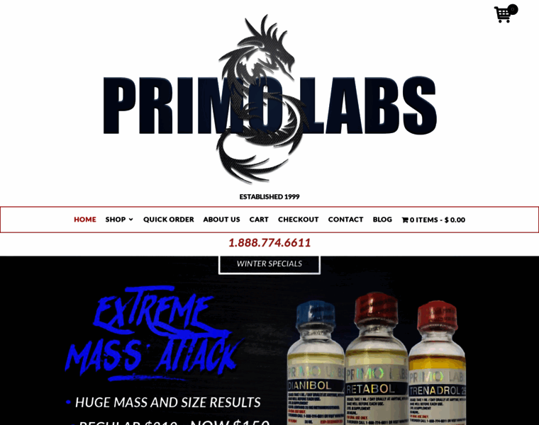 Primolabs.biz thumbnail