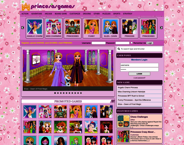 Princesasgames.com thumbnail