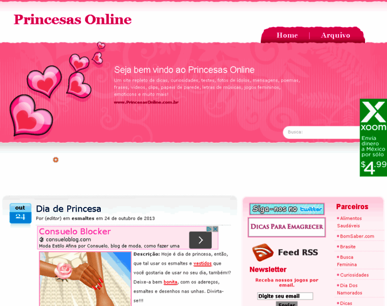 Princesasonline.com.br thumbnail