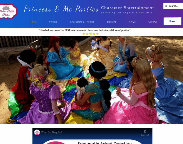 Princessandmeparties.com thumbnail