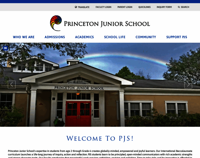 Princetonjuniorschool.org thumbnail