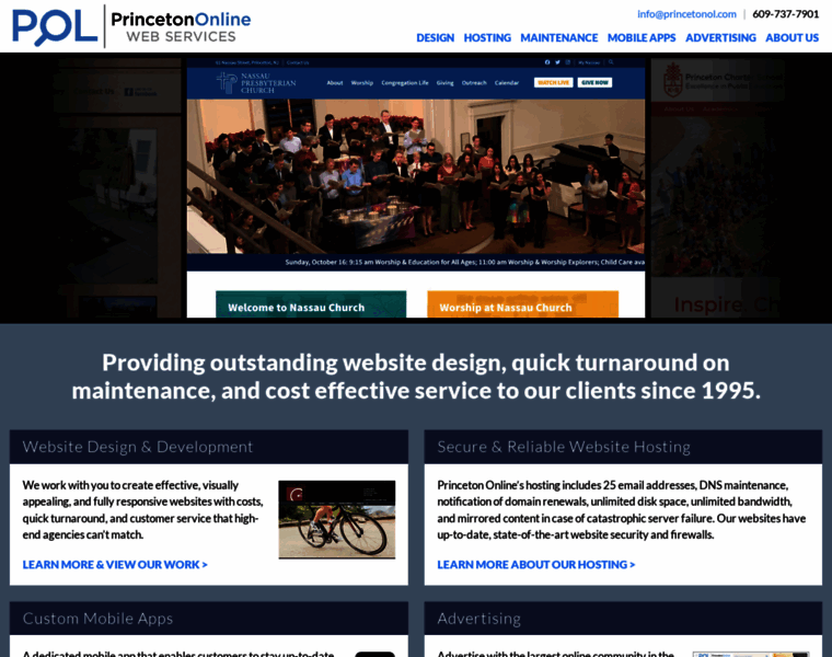 Princetonwebsitedesign.com thumbnail