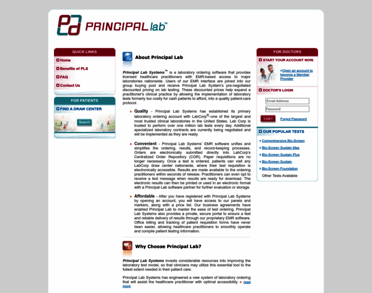 Principallab.com thumbnail