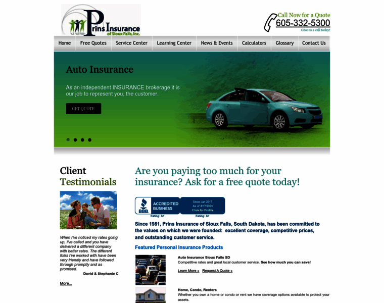 Prinsinsurance.com thumbnail