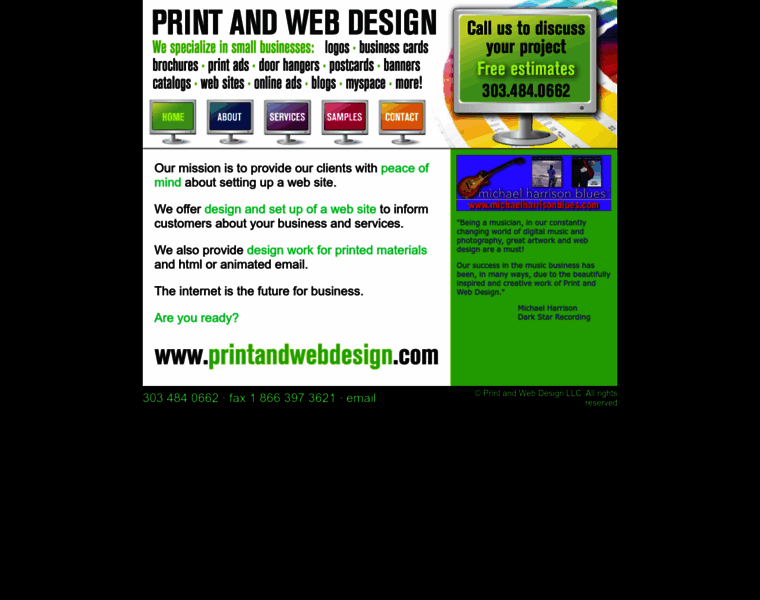 Printandwebdesign.com thumbnail