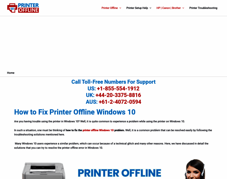 Printer-offline.com thumbnail