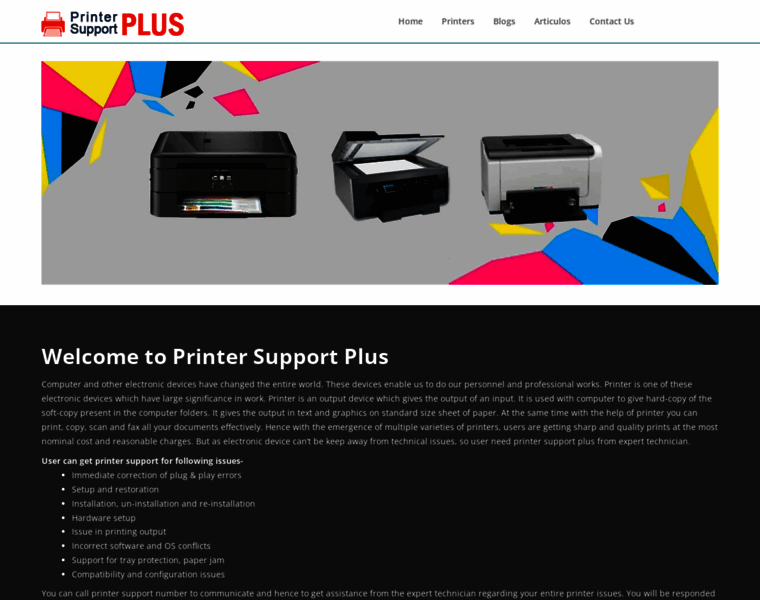 Printersupportplus.com thumbnail