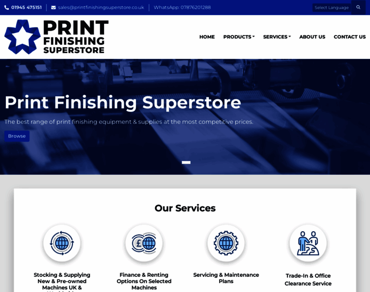 Printfinishingsuperstore.co.uk thumbnail